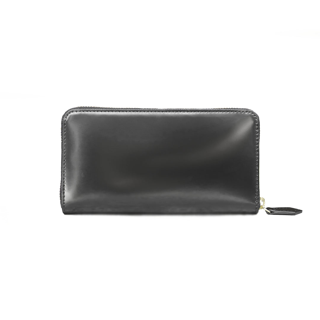 コードバン ラウンドウォレット ブラック（新古品）