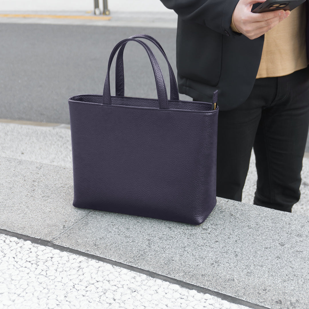 ジップミニトート ネイビー(新古品)