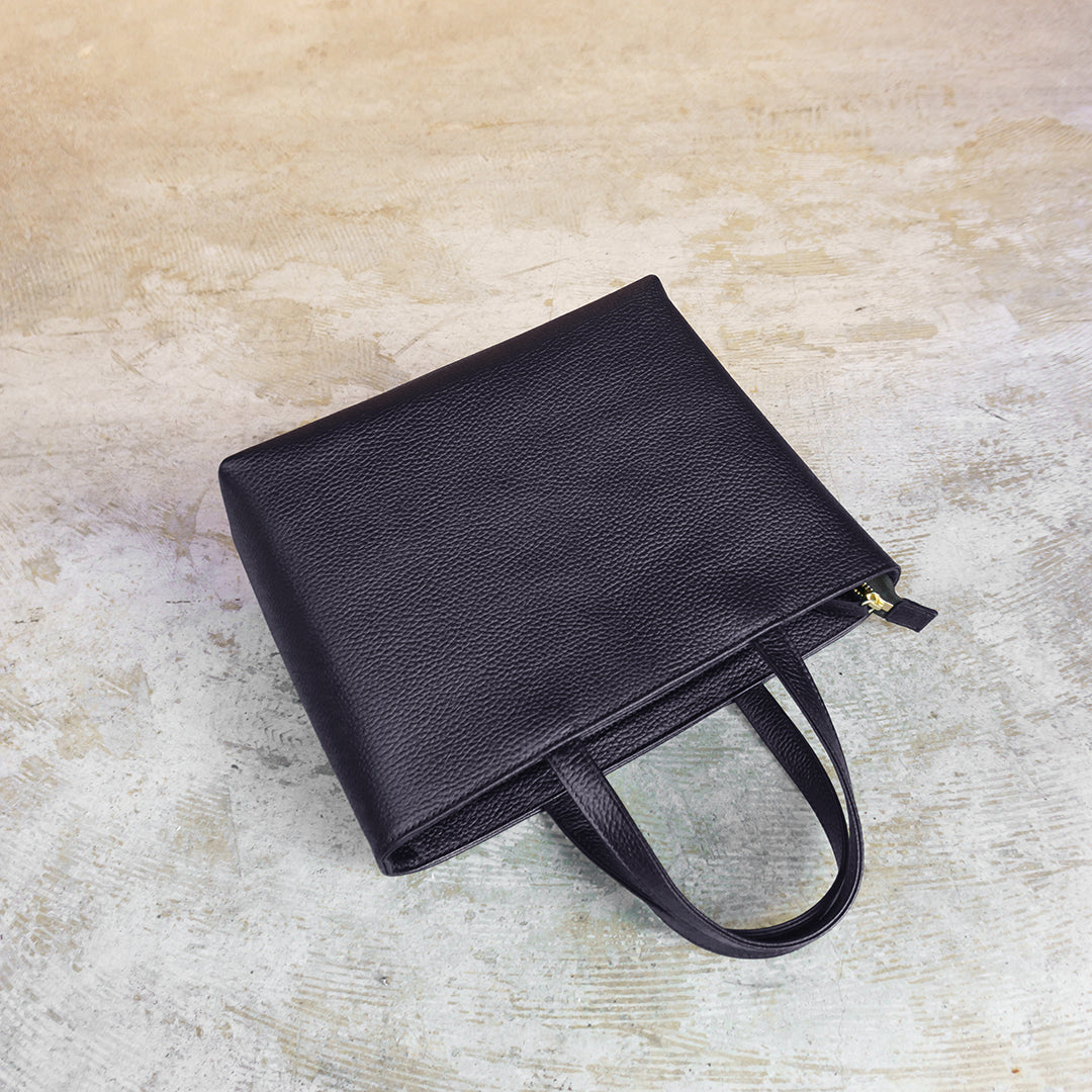 ジップミニトート ネイビー(新古品)
