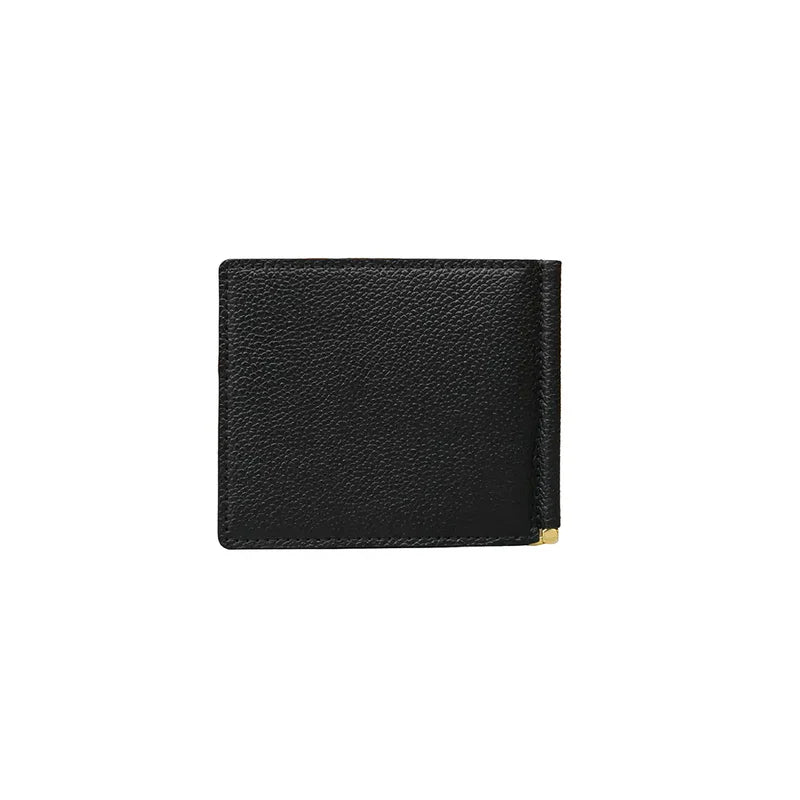 ピュアシュリンクレザー マネークリップ ブラック(20%OFF)