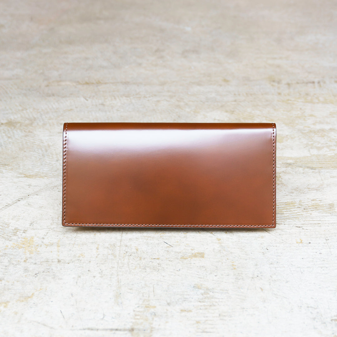 コードバン ロングウォレット ブラウン(新古品)
