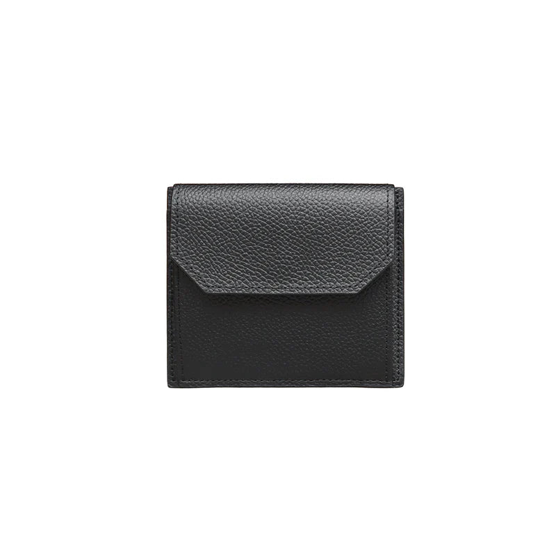 ピュアシュリンクレザー ナノクリップウォレット ブラック(10%OFF)