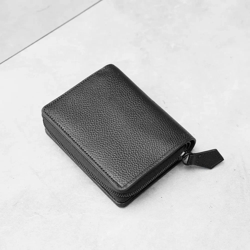ミディアムウォレット ブラックジップ(10%OFF)