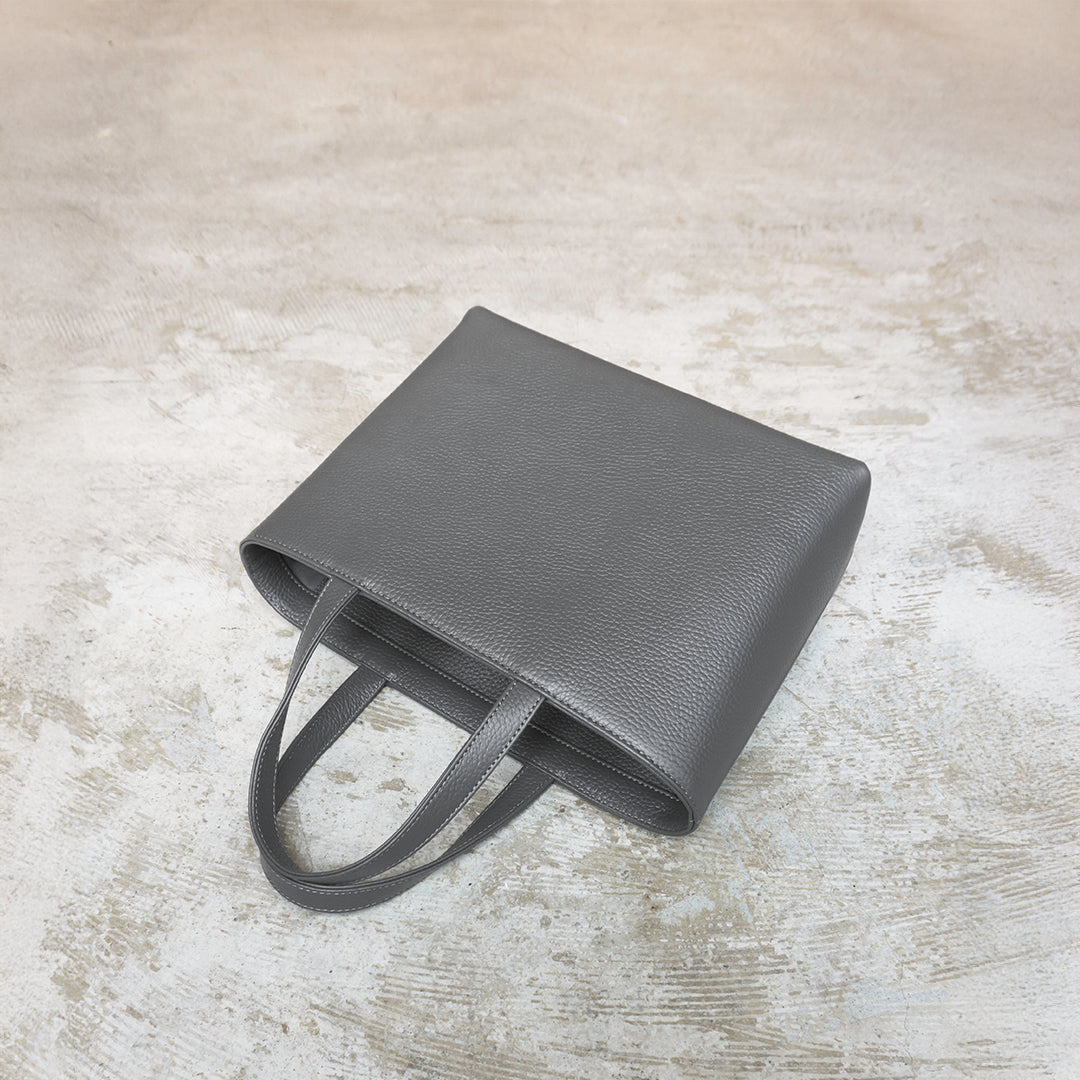 ジップミニトート ダークグレー(新古品)