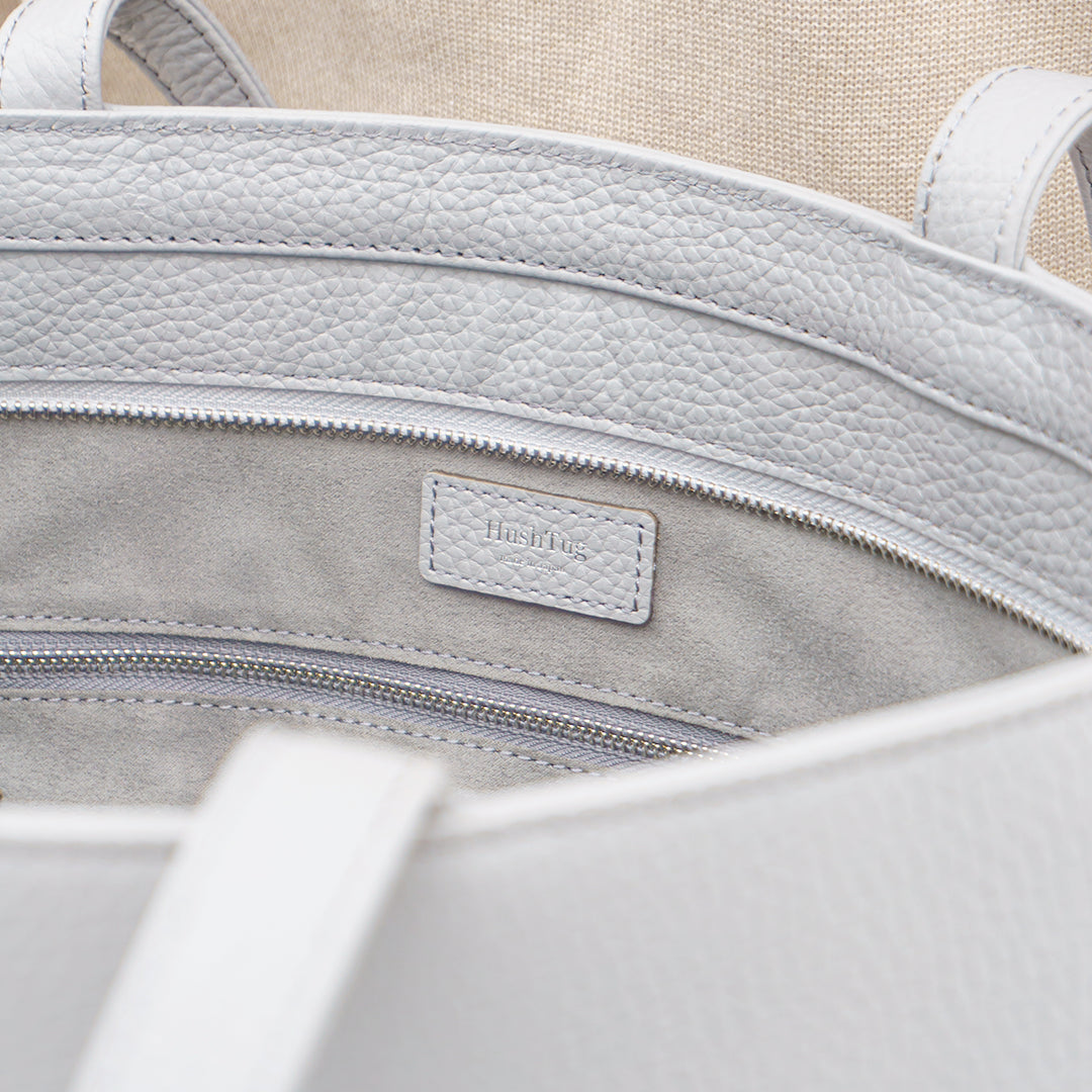 レザートート ホワイトグレー(新古品)