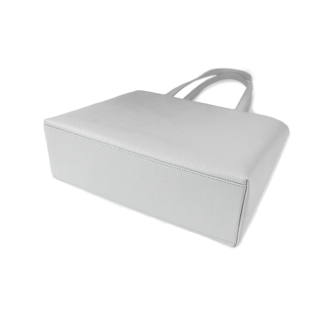 レザートート ホワイトグレー(新古品)