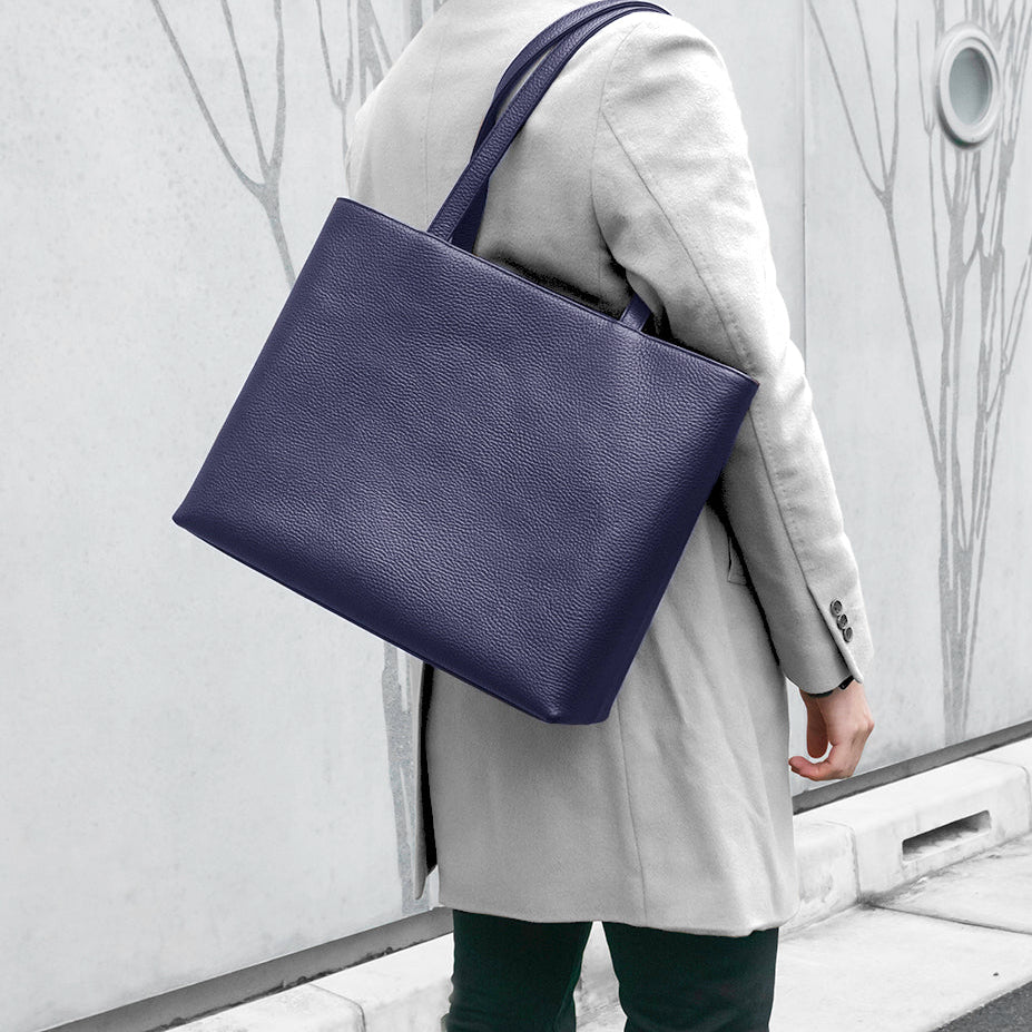 レザートート ネイビー(10%OFF)