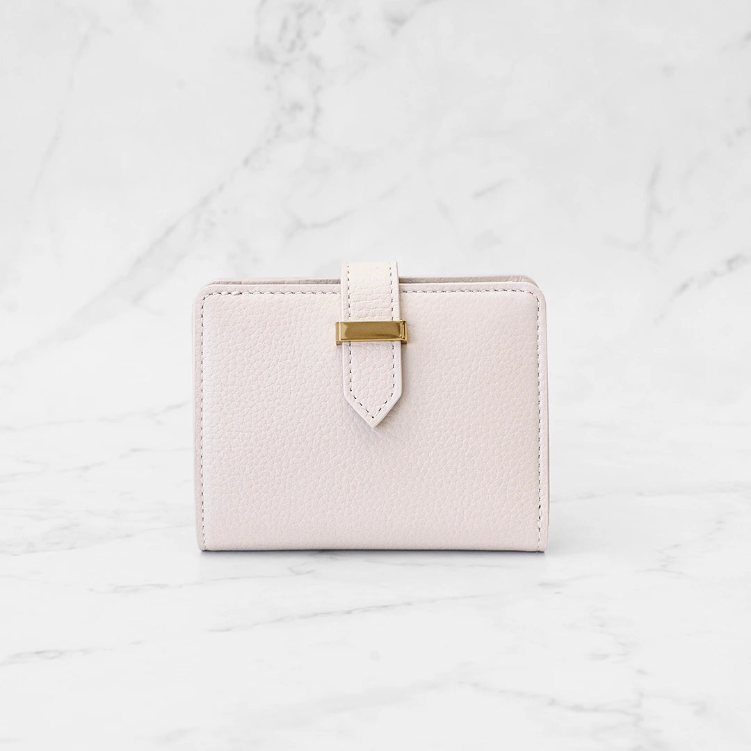 二つ折りウォレット ピンクベージュ(B級品)