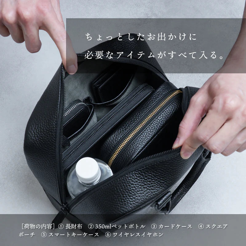 ナノボストンバッグ ブラック(10%OFF)