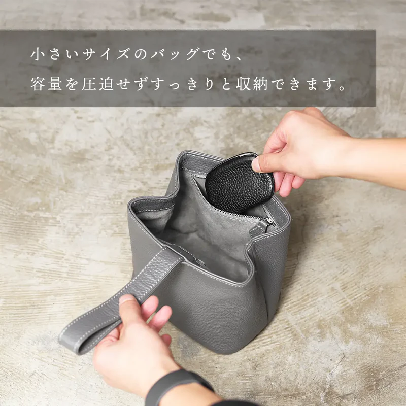 がま口 ウォレット ブラック(30%OFF)