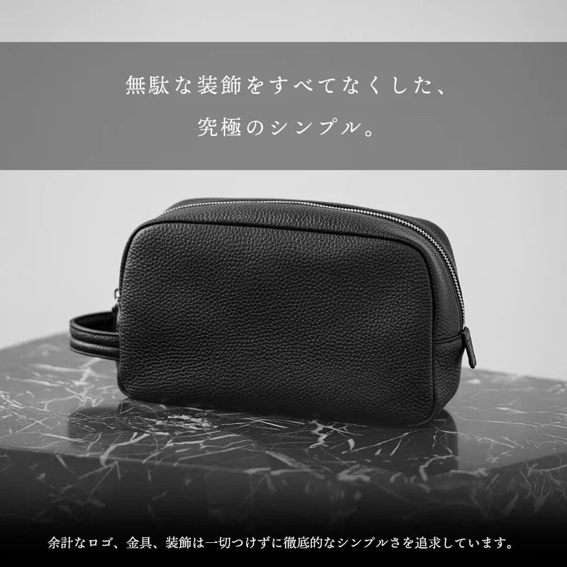 レザーサードバッグ ブラック(20%OFF)