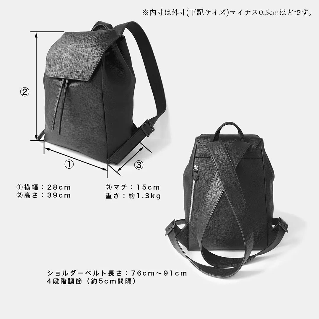 オーバーレイバックパックブラック(新古品)