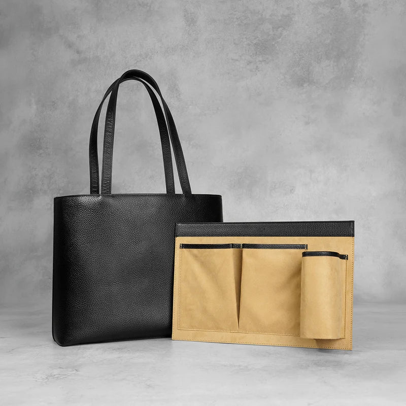 インナーポケット ベージュ レザートート用（20%OFF）