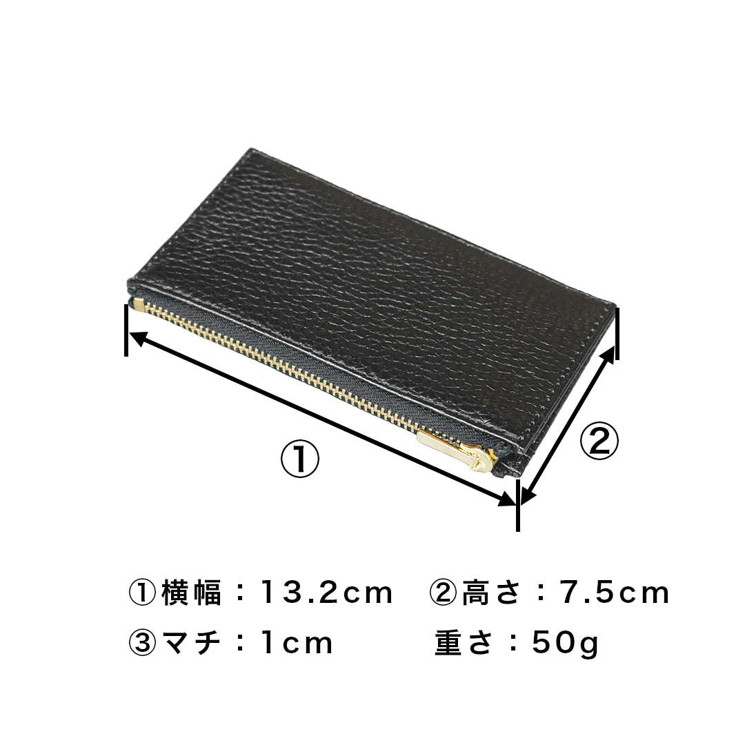 フラグメントケース ブラック（ゴールドジップ）（新古品）