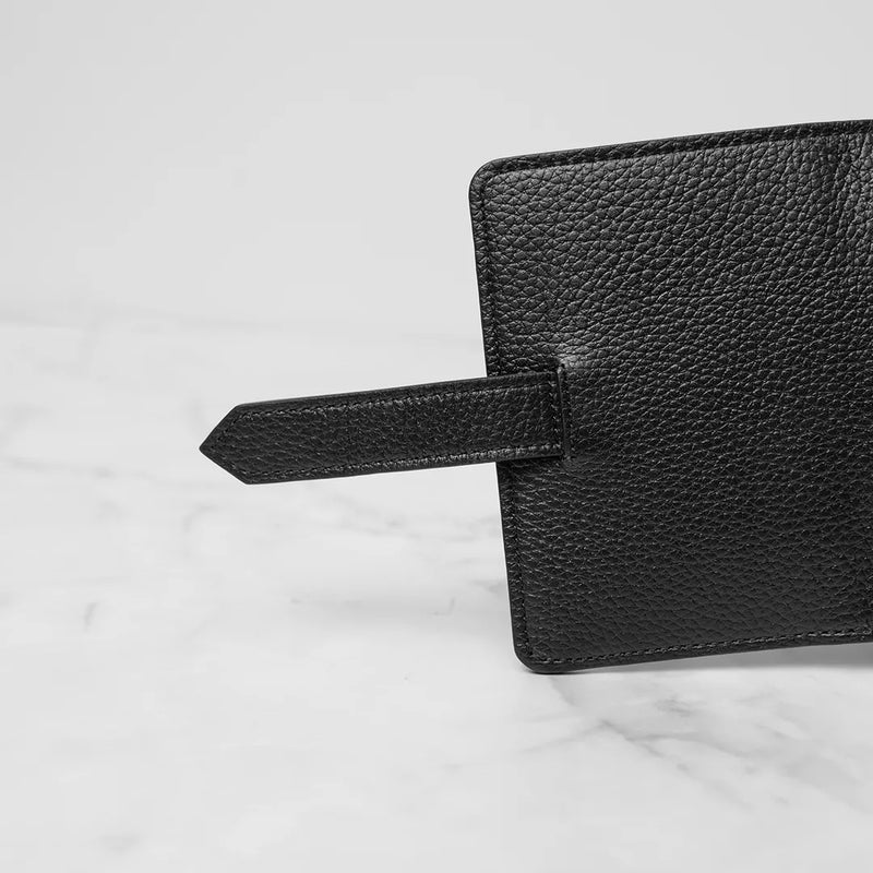二つ折りウォレット ブラック（10%OFF）