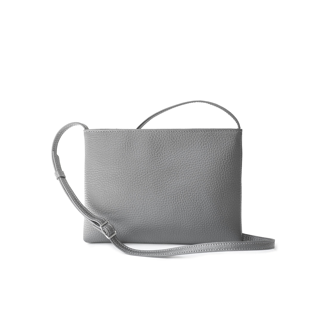 ［MC前］レザーサコッシュ ダークグレー（40%OFF)