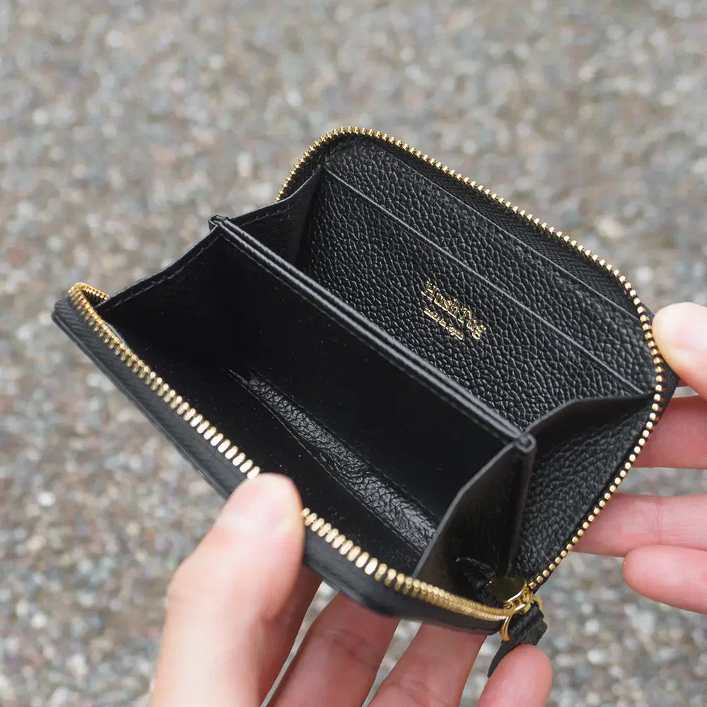 ピュアシュリンクレザー スマートウォレット ブラック（30%OFF）