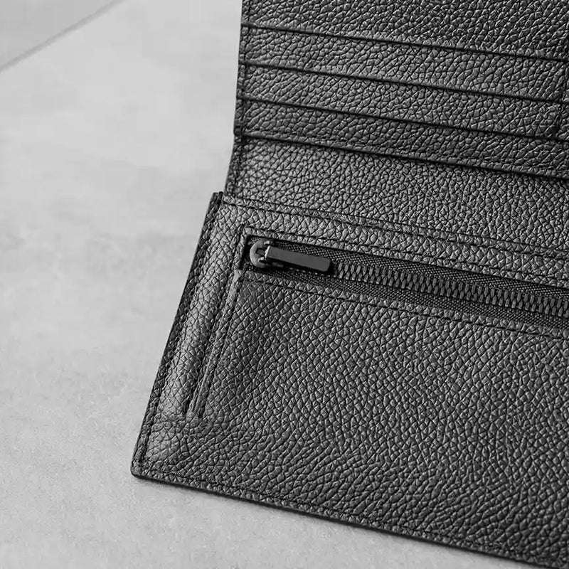 ロングウォレット ブラックジップ（30%OFF）