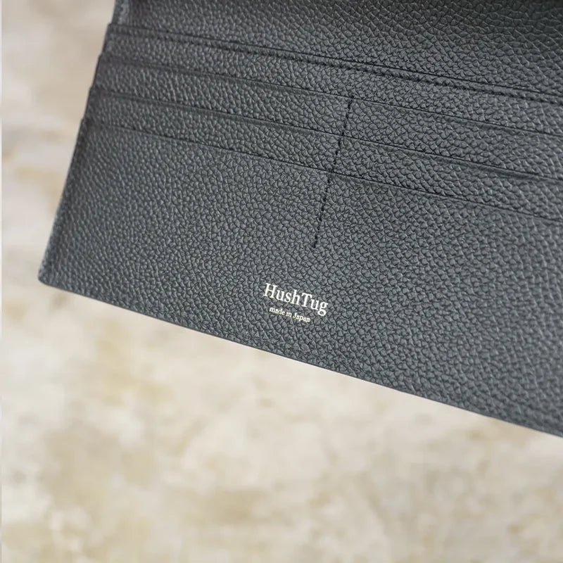 ピュアシュリンクレザー ロングウォレット ブラック（20%OFF）